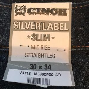 Cinch 30x34 jeans